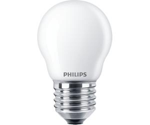 Philips Ampoule flamme dépolie à filament 25 W P45 E27