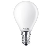 Philips Ampoule Flamme Dépolie À Filament 40 W P45 E14 X 2