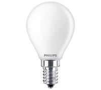Philips Ampoule Flamme Dépolie À Filament 40 W P45 E14 X 2