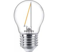 Philips Ampoule Flamme Transparente À Filament 15w P45 E27