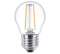 Philips Ampoule Flamme Transparente À Filament 25w P45 E27