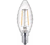 Philips Ampoule Flamme Transparente À Filament 25w St35 E14