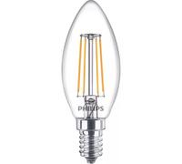 Philips Ampoule Flamme Transparente À Filament 40 W B35 E14 X 2