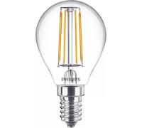 Philips Ampoule Flamme Transparente À Filament 40 W P45 E14 X 2