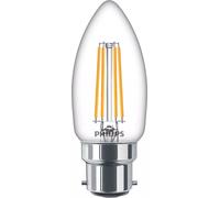 Philips Ampoule Flamme Transparente À Filament 40w B35 B22