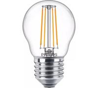 Philips Ampoule Flamme Transparente À Filament 40w P45 E27