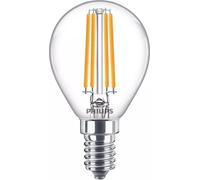 Philips Ampoule Flamme Transparente À Filament 60w P45 E14