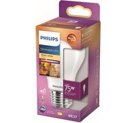 PHILIPS Ampoule LED E27 100W Blanc Chaud Dépolie Verre Économie Énergie