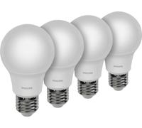 Philips Ampoule LED E27 Lot de 4 60W 2700K