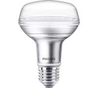 Philips ampoule LED E27 R80 Verre 8W Equivalent 100W Blanc chaud