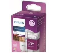 Philips Ampoule LED GU10 Équivalente 50W – Dimmable – Verre