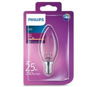 Philips LEDClassic 25W (2W) B35 E14 WW CL ND 1BC / 4 Éclairage