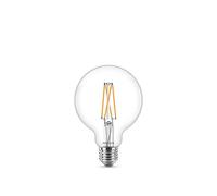 Philips ampoule LED Globe E27 60W Blanc Chaud Claire Compatible Variateur, verre