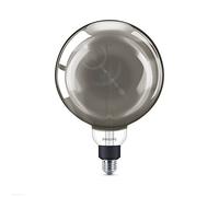 Philips ampoule LED Globe Giant E27 20W Blanc Chaud Smoky Compatible Variateur, Verre
