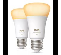 Philips Ampoule LED Intelligente E27 6W (équivalent 60W) 810lm Multicolore Bluetooth/Zigbee 1000-20000K IRC 80 (Lot de 2)