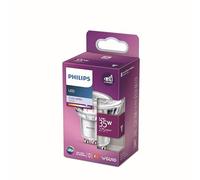 Philips ampoule LED Spot GU10 35W Blanc Froid, Verre