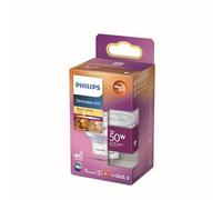 Philips ampoule LED Spot GU5.3 50W Blanc Chaud, Compatible Variateur