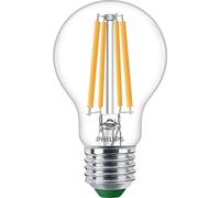 Philips LEDclassic Pack de 2 ampoules ultra performantes E27, 2700 K, 4 W, 8720169275058, A60