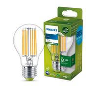 Philips Ampoule transparente à filament 60 W A60 E27