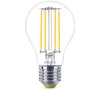 Philips ampoule Ultra Efficient LED culot E27, 40W, 4000K Blanc froid, transparante, verre