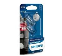 Philips Ampoule de signalisation 12961WVUB2 WhiteVision Ultra W5W 5 W 12 V Lot de 2 Blanc