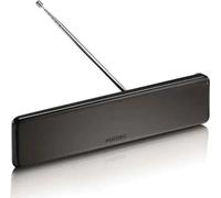 Philips Antenne numérique SDV5225/12 - Analogique et numérique - 38 dB Amplifié - Réduction du bruit - Noir