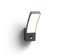Philips Applique d'extérieur Splay LED avec détecteur de mouvement Blanc chaud IP44 Anthracite