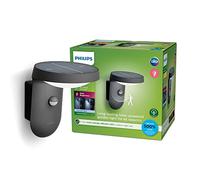 Philips applique murale extérieure infrarouge Tyla, 9W, 4000K, anthracite