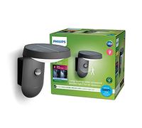 Philips applique murale extérieure infrarouge Tyla, énergie solaire, 18W, 4000K, anthracite