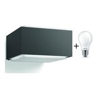 PHILIPS Applique murale myGarden Hedgehog Anthracite 1x42W LED + Ampoule standard LED 40W