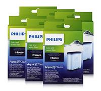 Philips AquaClean CA6903/10 Lot de 6 filtres à eau pour machines automatiques Saeco Philips