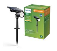 Philips Spot/applique solaire d'extérieur Ashlyn 2700 K 150 lm Noir