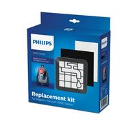Philips Aspirateur d'origine Kit d'entretien pour Series 2000, filtre moteur et filtre sortie d'air (XV1220/01)