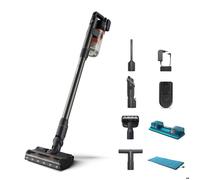 Philips Aspirateur sans fil Aqua 7000 Série – Moteur numérique, PowerCyclone 12, 80 min, Rouge