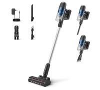 Philips Série 3000 Aspirateur sans Fil, Aspiration Puissante sur Sols Durs, Autonomie de 60 Minutes, Buse avec Éclairage LED, Outils de Coin et Combinés, Batterie Remplaçable, Léger (XC3032/01)