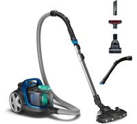 Philips Aspirateur sans sac 5000 Series, turbo-brosse, 99,9 % d'absorption de poussière, 900 W, bleu (FC9557/09)