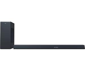 Philips Audio B8805/10 TV Barre de Son Caisson de Basse sans Fil (31 Canaux, 400 W, Bluetooth, Dolby Atmos, Hdmi Earc, Compatible DTS Play-FI, Assistants Vocaux, Profil Bas)