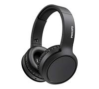 Philips Audio H5205BK/00 Casque Bluetooth sans Fil Supra-Aural avec Microphone et Bouton D'amplification des Basses (29 Heures D'autonomie, Charge Rapide) Circum aural