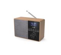 Philips TAR5505/10 Radio portable Numérique Noir, Gris, Bois