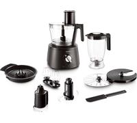 Philips | Avance Collection | Robot de cuisine | 1000 W | Nombre de vitesses 12 | Capacité du bol 2,2 L | Noir