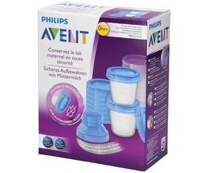 Philips Avent 10 pots de conservation pour le lait maternel Set(S) 1 pc(s)