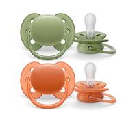 Philips Avent Sucettes Ultra Soft neutre 18M+ Lot de 2