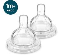 Philips Avent Anti-colic SCY762/02 tétine de biberon anti-colique 1 m+ Slow Flow 2 pcs