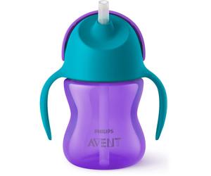 Philips Avent Bendy Straw SCF796/02 9m+ tasse avec paille flexible Purple 1 pcs