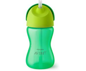 Philips Avent Bendy Straw SCF798/01 12m+ tasse avec paille flexible Green 300 ml