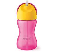 Philips Avent Bendy Straw SCF798/02 12m+ tasse avec paille flexible Pink 1 pcs