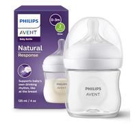 Philips Avent Natural Response Biberon 125ml +0 Mois Débit Nouveau-Né 1 Pièce (SCY900/01 )