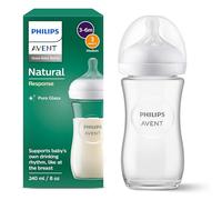 Philips AVENT Natural à Réponse Naturelle SCY933/01 Biberon verre 240ml - 1 pièce