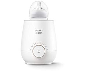 Philips Avent Chauffe-biberon rapide avec contrôle intelligent de la température : réchauffe uniformément, pas de points chauds - SCF358/00