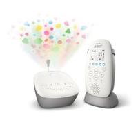 PHILIPS AVENT Ecoute bebe SCD733/00 DECT - Projecteur detoiles - Ecran LCD - Base de charge - Mode Smart ECO Neutre G